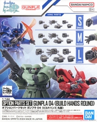 OPTION PARTS SET GUNPLA 04 (BUILD HANDS ROUND) BANDAI