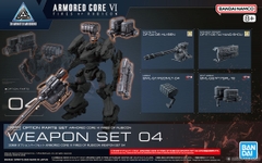 30MM OPTION PARTS SET ARMORED CORE Ⅵ FIRES OF RUBICON WEAPON SET 04 BANDAI