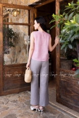 SONO - Áo linen vẽ xe đạp