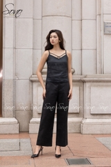 SONO - Áo linen 2 dây chéo