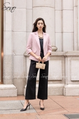 SONO - Áo vest linen túi xéo