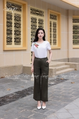 SONO - Áo linen thêu quả dâu