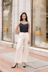 SONO - Áo linen 2 dây chéo