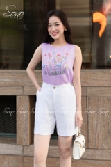 SONO - Quần short linen