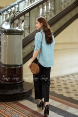 SONO - Quần dài linen form lửng nhiều màu