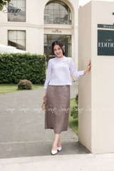 SONO - Chân váy linen form A