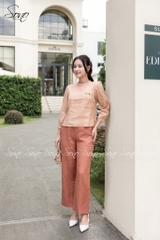 SONO - Quần dài Linen li giữa