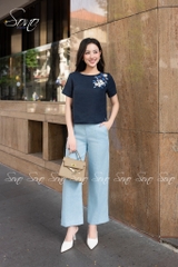 SONO - Quần dài linen rã li