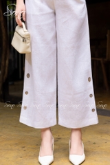 SONO - Áo linen thêu cánh bướm