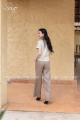 SONO - Áo linen thêu hoa sen