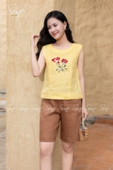 SONO - Quần ngố linen