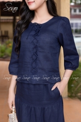 SONO - Chân váy linen 3 tầng