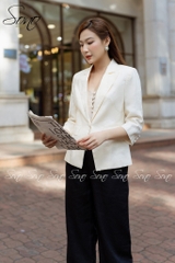 SONO - Áo vest linen tone nhạt