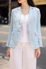 SONO - Áo blazer linen 2 lớp