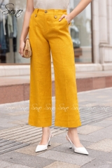 SONO - Áo linen thêu hoa 5 cánh