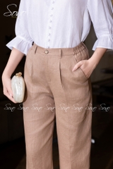 SONO - Quần linen form baggy