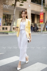 SONO - Áo vest linen tone nhạt