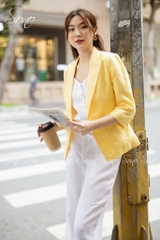 SONO - Áo vest linen tone nhạt
