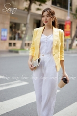 SONO - Áo vest linen tone nhạt