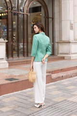 SONO - Áo vest linen túi xéo