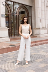 SONO - Áo linen 2 dây chéo