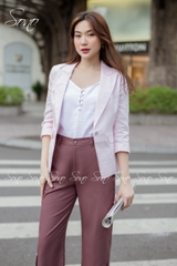 SONO - Áo vest linen tone nhạt