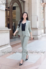 SONO - Quần dài linen rã li