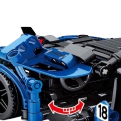Mô Hình Siêu Xe McLaren_SY Block 8158 [491 Chi Tiết]_Kéo Thả_Lắp Ráp Lego