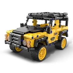 Mô Hình Xe Địa Hình Land Rover Defender_CADA C52028W [389 chi tiết]_Kéo Thả_Lắp Ráp Lego