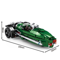 Mô Hình Xe Cổ Jumbo Frenzy_SY Block 8151 [487 Chi Tiết]_Kéo Thả_Lắp Ráp Lego