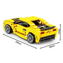 Mô Hình Xe Thể Thao Chevrolet Camaro SY BLOCK 8200 [618 Chi Tiết] Kéo Thả_Lắp Ráp Lego