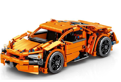 Mô Hình Xe Thể Thao Fury Liken_SY Block 8157 [469 Chi Tiết]_Kéo Thả_Lắp Ráp Lego