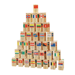 Domino Quốc Kỳ_Đồ Chơi Gỗ