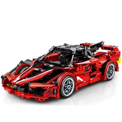 Mô Hình Siêu Xe Ferrari FXX_SY Block 8155 [535 Chi Tiết]_Kéo Thả_Lắp Ráp Lego