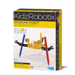 Robot Vẽ Họa Tiết_Đồ Chơi STEAM Khoa Học Tạo Robot Vẽ Họa Tiết Tự Do_Thương Hiệu 4M