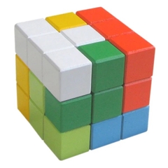Rubik gỗ 7 Màu_Rubik 1