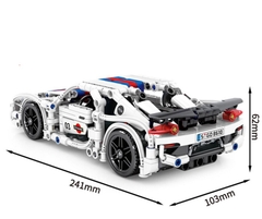 Mô Hình Xe Thể Thao Porsche_SY Block 8159 [541 Chi Tiết]_Kéo Thả_Lắp Ráp Lego