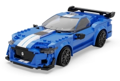 Mô Hình Blue Knight Sport Car_CADA C51077W [308 Chi Tiết]_Remote/App Control_Lắp Ráp Lego