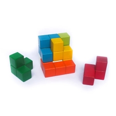 Rubik gỗ 7 Màu_Rubik 1