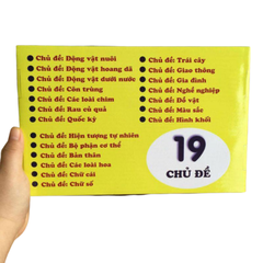 Bộ thẻ song ngữ học tiếng Anh_19 chủ đề