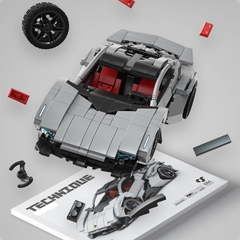 Mô Hình Siêu Xe Lamborghini_SY Block 8313 [684 Chi Tiết]_Kéo Thả_Lắp Ráp Lego