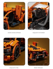 Mô Hình Xe Thể Thao Fury Liken_SY Block 8157 [469 Chi Tiết]_Kéo Thả_Lắp Ráp Lego