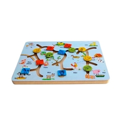 Tìm Hình 12 Con Giáp_Đồ Chơi Gỗ 64231