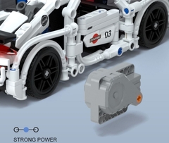 Mô Hình Xe Thể Thao Porsche_SY Block 8159 [541 Chi Tiết]_Kéo Thả_Lắp Ráp Lego