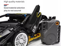 Mô Hình Siêu Xe Lamborghini Siam_SY Block 8154 [584 Chi Tiết]_Kéo Thả_Lắp Ráp Lego