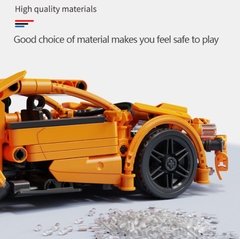 Mô Hình Xe Thể Thao Fury Liken_SY Block 8157 [469 Chi Tiết]_Kéo Thả_Lắp Ráp Lego