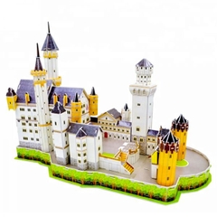 Mô Hình Giấy 3D Lâu Đài Neuschwanstein [109 Chi Tiết]_Magic Puzzle