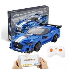 Mô Hình Blue Knight Sport Car_CADA C51077W [308 Chi Tiết]_Remote/App Control_Lắp Ráp Lego