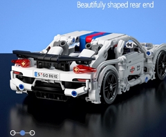 Mô Hình Xe Thể Thao Porsche_SY Block 8159 [541 Chi Tiết]_Kéo Thả_Lắp Ráp Lego