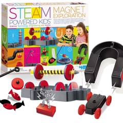 Bộ Khám Phá Điện Từ_Đồ Chơi STEAM Khoa Học 25 Thí Nghiệm Vật Lý Về Điện Từ_Thương Hiệu 4M